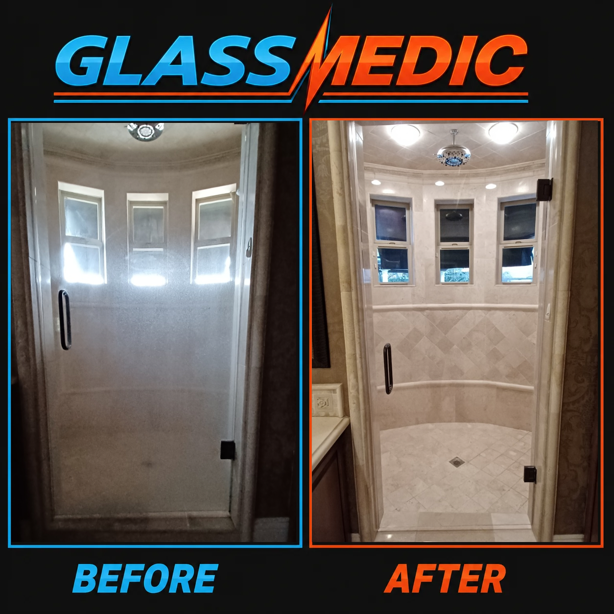 Hard water stain removal
