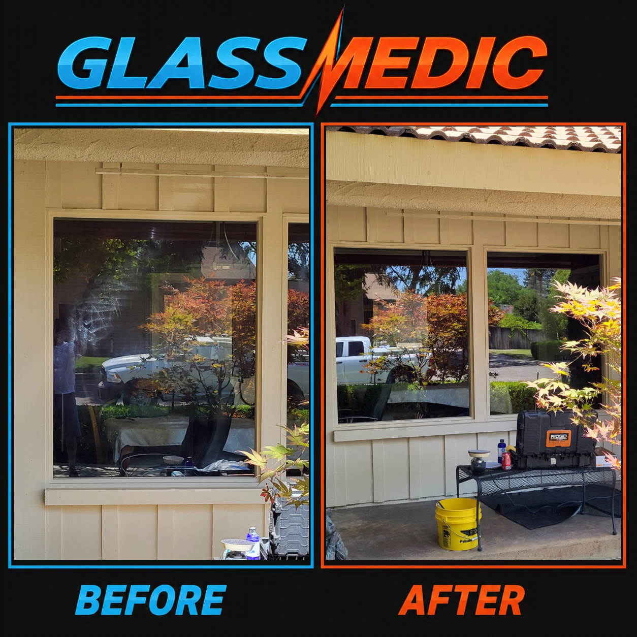 Glass scratch removal
