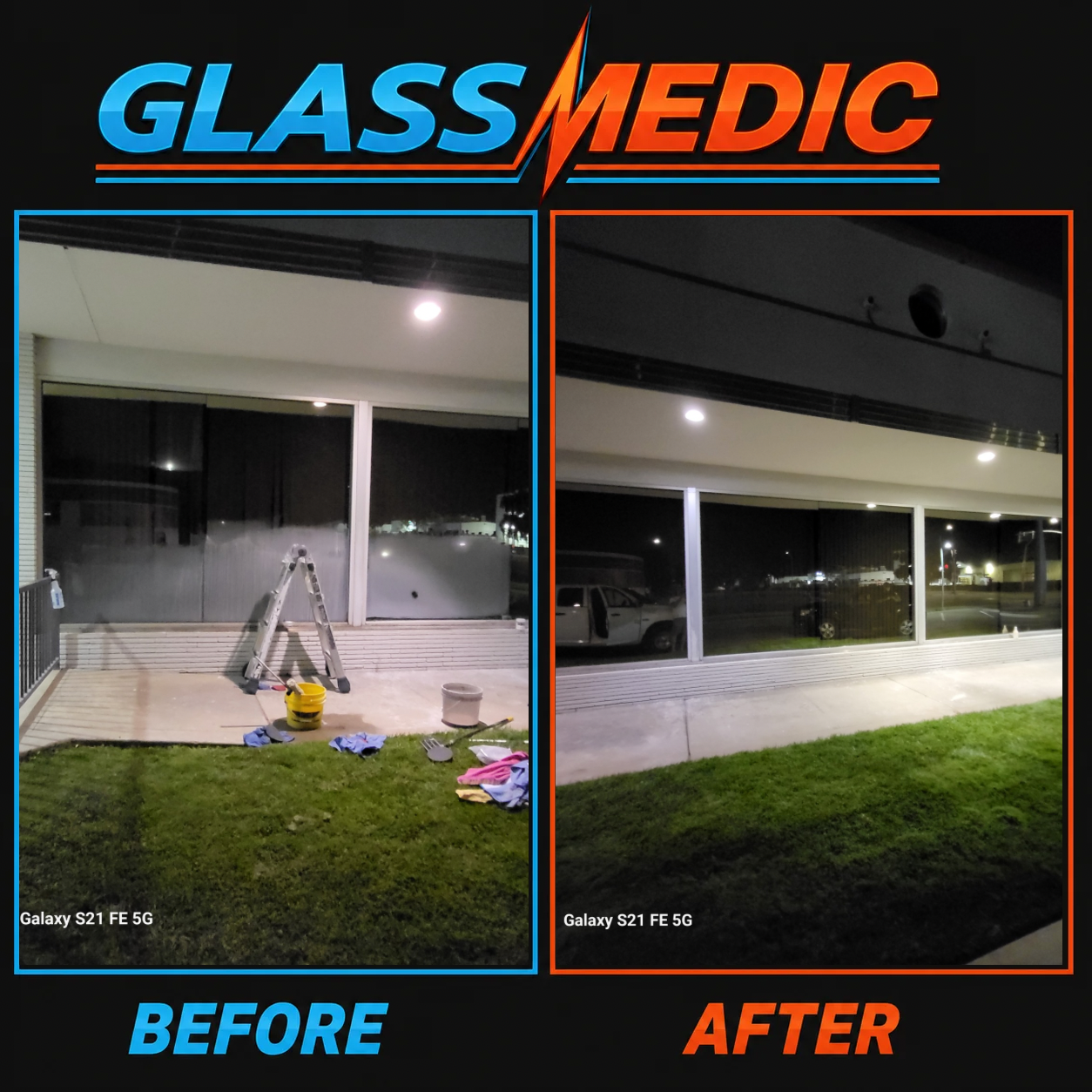 Professional window cleaning